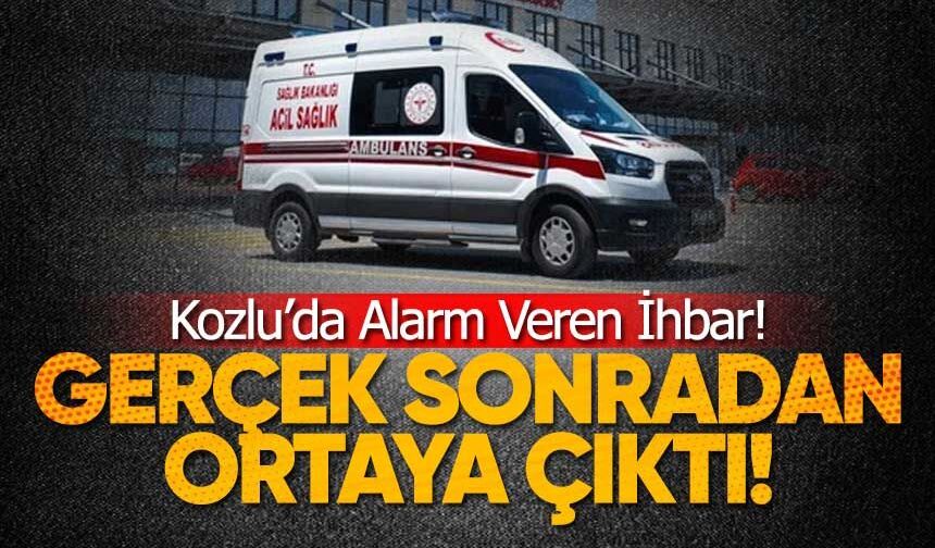 Kozlu'da Hareketli Dakikalar!