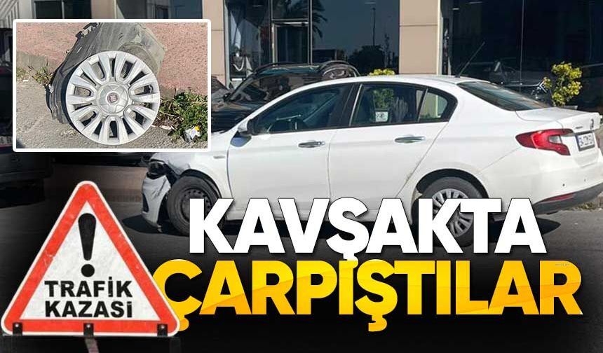 Kozlu’da Kavşakta Kaza