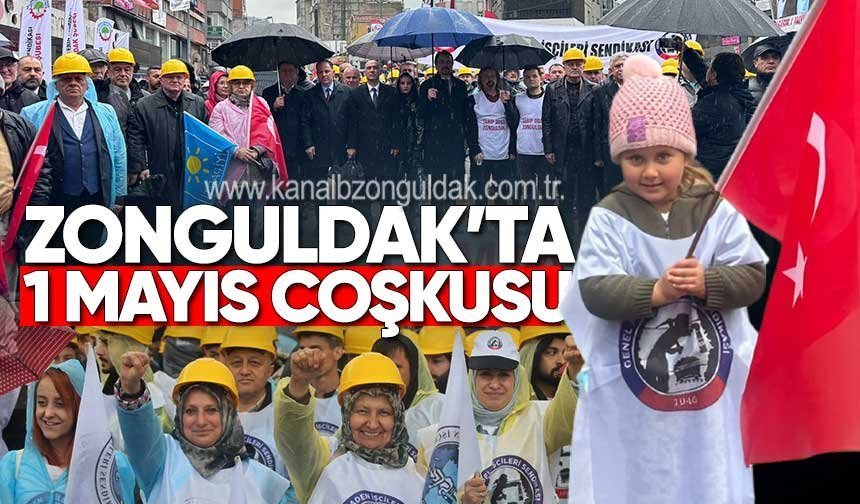 Zonguldak’ta Emekçiler Hakları İçin Yürüdü