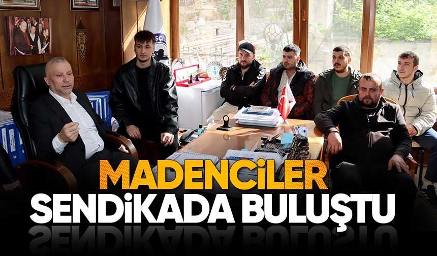 Üzülmez 1. Ocak İşçilerinden Sendikalarına Ziyaret