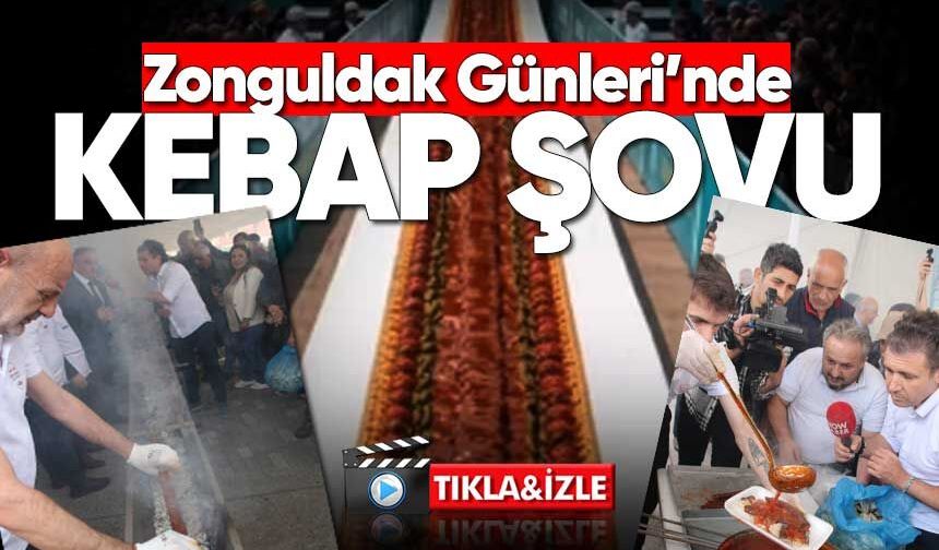 67 Metrelik Soslu Kebap Zonguldak Günleri’ne Damga Vurdu