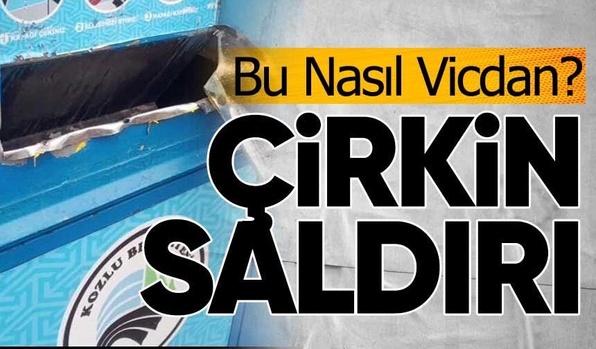 Kozlu'da Geri Dönüşüme Maganda Darbesi!