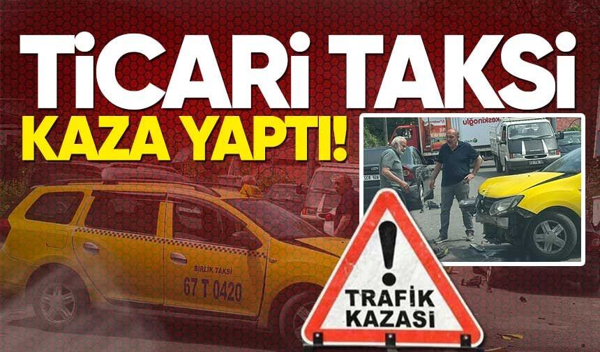 Çınartepe’de İki Araç Birbirine Girdi