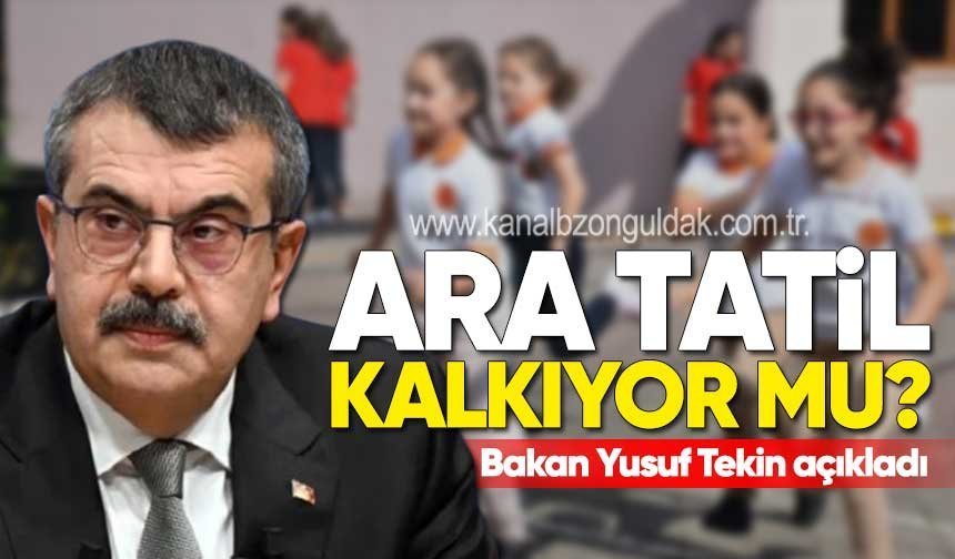 Okullarda ara tatil kalkıyor mu?
