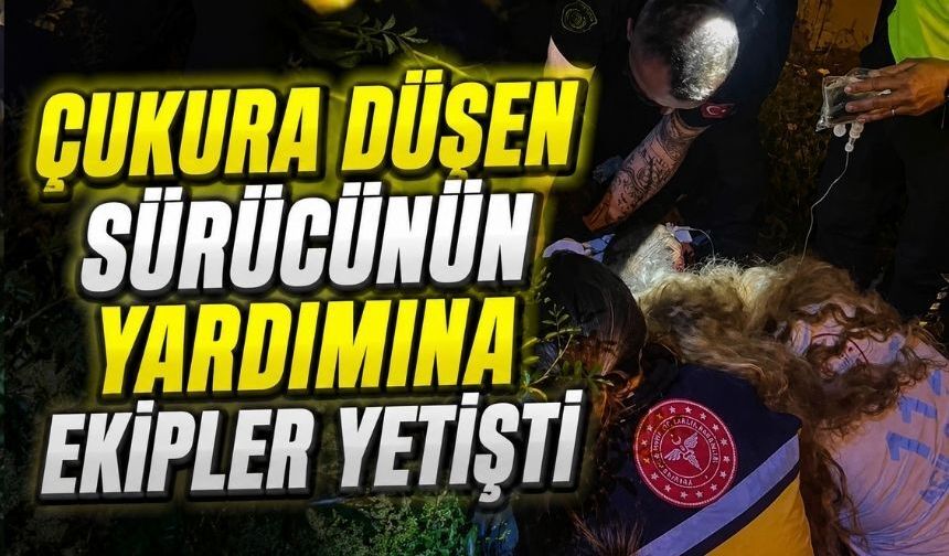 Kozlu'da kaza: Ekipler yaralıyı kurtarmak için seferber oldu