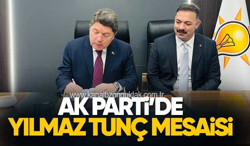 Yılmaz Tunç AK Parti İl Teşkilatını Ziyaret Etti