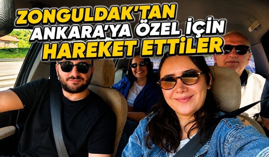 CHP Zonguldak teşkilatı bayramlaşma için Ankara yolunda