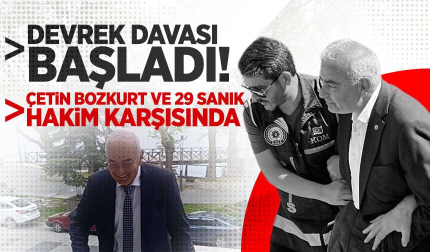 "Yüzyılın Davası" başladı: Eski başkan Çetin Bozkurt ve 29 sanık hakim karşısında!