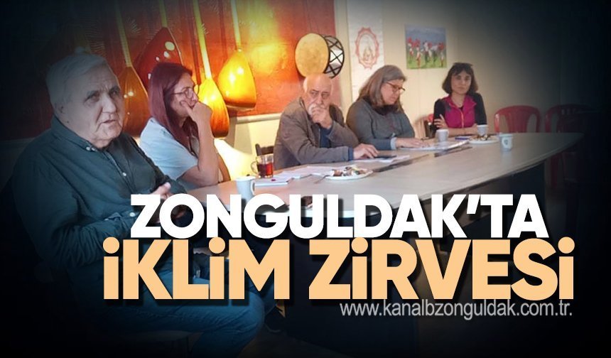 Halkların İklim Hareketi Zonguldak’ta Başladı