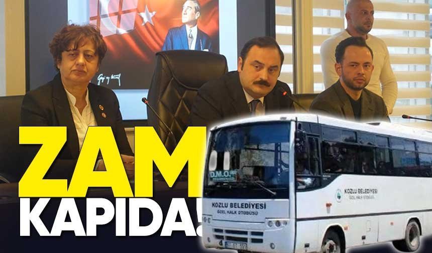 Kozlu’da Toplu Taşıma Ücretleri İçin Kritik Süreç Başladı