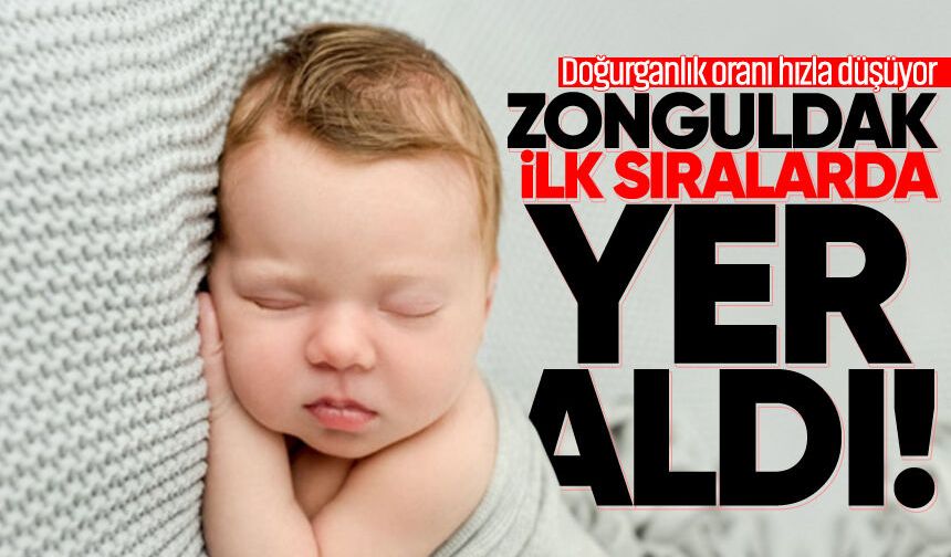 Zonguldak'ta doğurganlık oranı hızla düşüyor