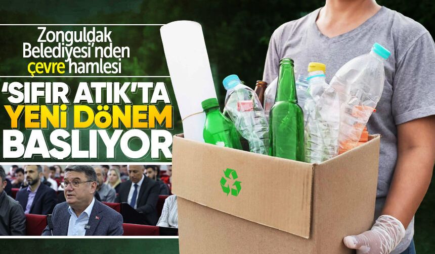 Zonguldak'ta Sıfır Atıkta yeni dönem başlıyor