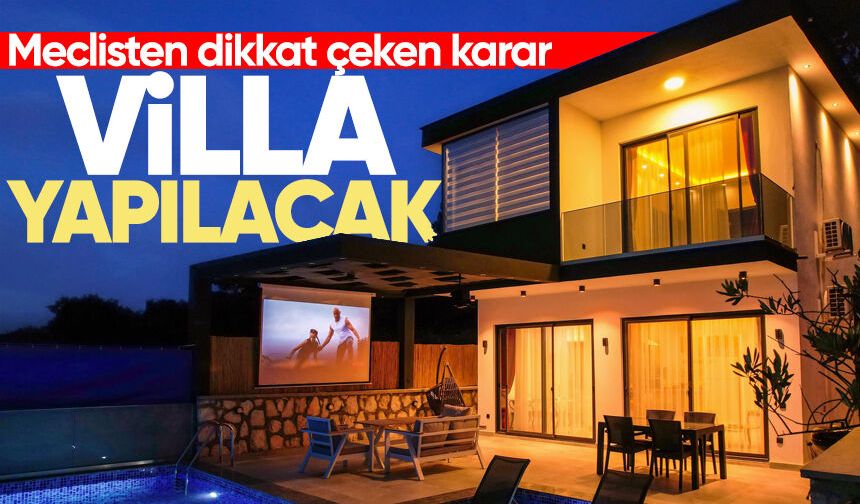 Alaplı Fındıklı Köyü'ne villa yapılacak