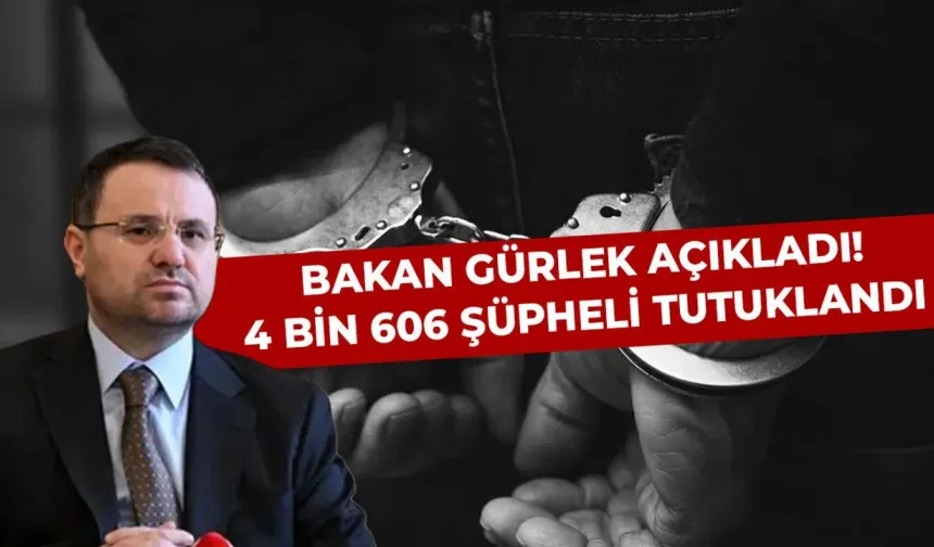 Bakan Gürlek açıkladı! Zonguldak dahil bir çok ilde operasyon...