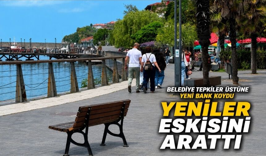 Belediye tepkiler üstüne yeni bank koydu: Sayısı ve boyutu tartışma konusu oldu