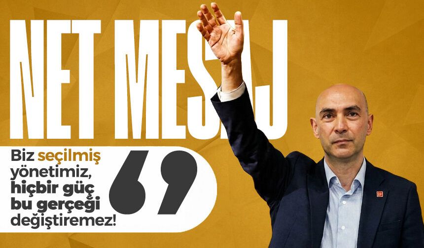 Devrim Dural'dan net mesaj: "Biz seçilmiş yönetimiz, hiçbir güç bu gerçeği değiştiremez!"
