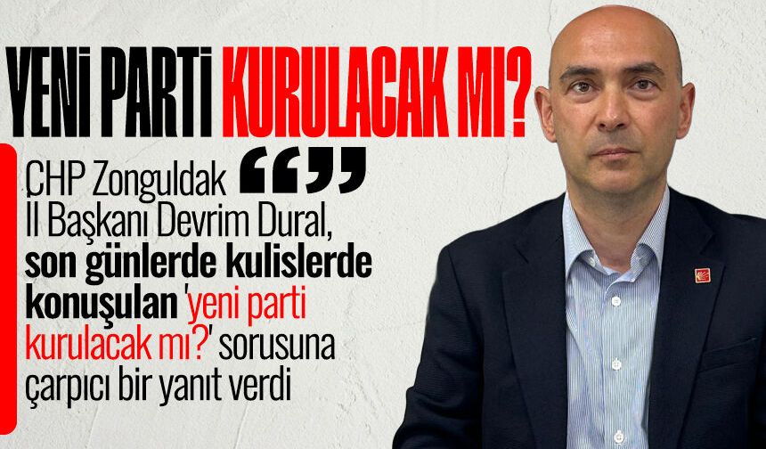 Devrim Dural'dan 'yeni parti' açıklaması: "Felaket senaryosu olursa yeni bir yol açacağız"
