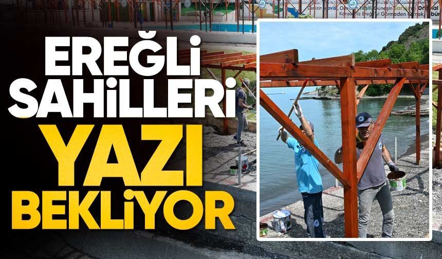 Plajlar yeni sezona hazırlanıyor!