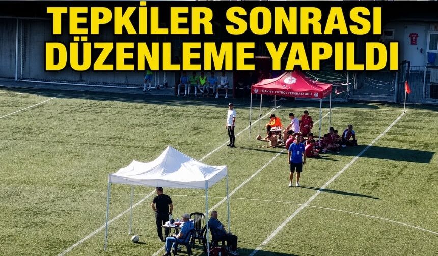 Fene’de minik sporcular için düzenleme yapıldı