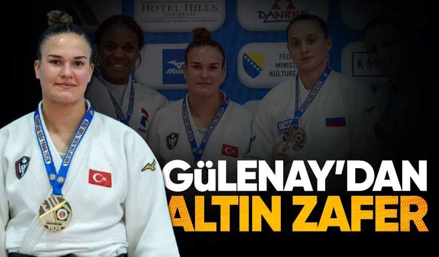 BEUN’lu Millî Judocu Gülenay’dan Avrupa’da Altın Zafer