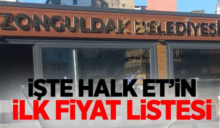 Halk Et Fiyatları Belli Oldu