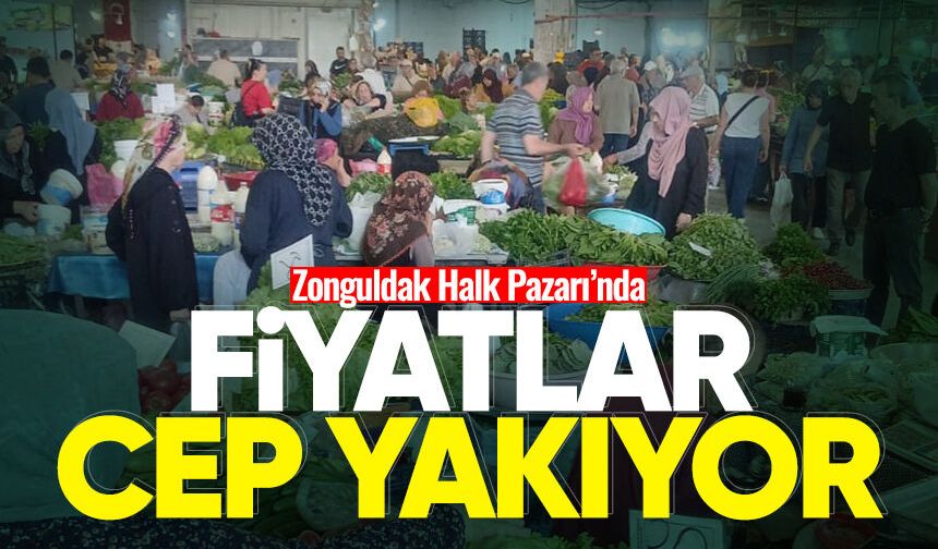 Halk pazarı sakin, fiyatlar cep yakıyor