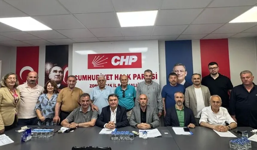 CHP'li Zonguldak Belediye Meclisi üyelerinden deklarasyon