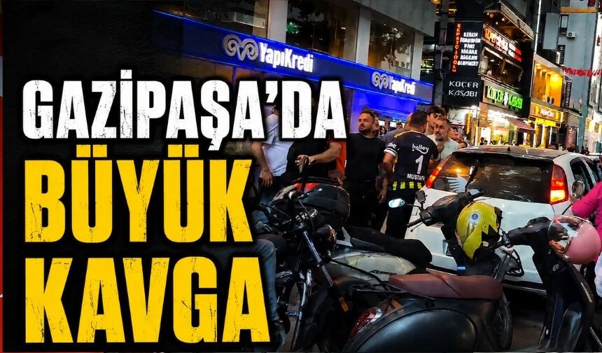 Gazipaşa’da olay: İki taraf bir birine girdi!