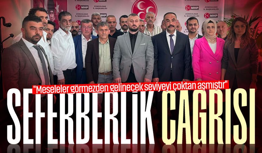 MHP İl Başkanı Orhan Korkmaz’dan seferberlik çağrısı: "Meseleler görmezden gelinecek seviyeyi çoktan aşmıştır"