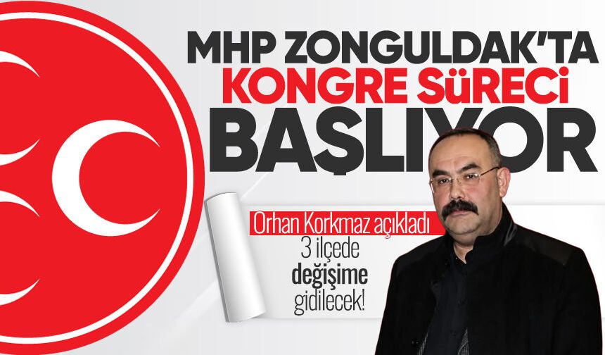 MHP Zonguldak’ta kongre süreci başlıyor: 3 ilçede değişime gidilecek!