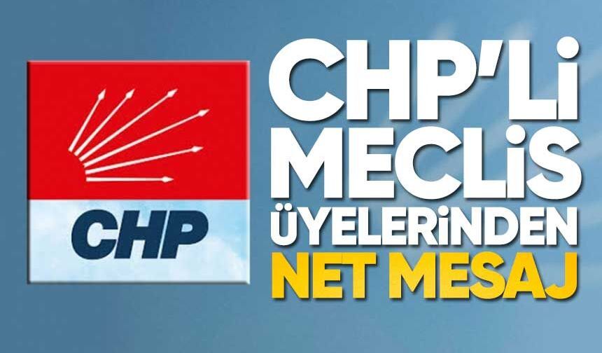 CHP’li İl Genel Meclisi Üyelerinden Ortak Deklarasyon