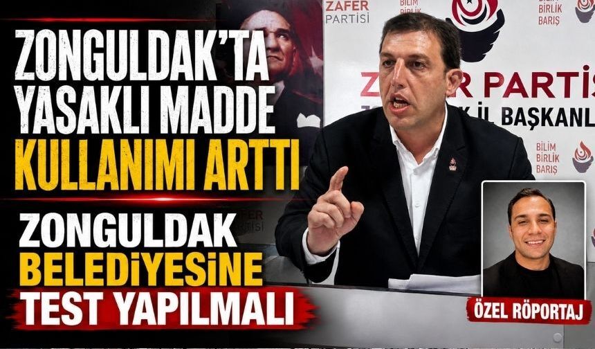 ÖZEL RÖPORTAJ | Turhan, Zonguldak Belediyesine yasaklı madde testi yapılmalı!