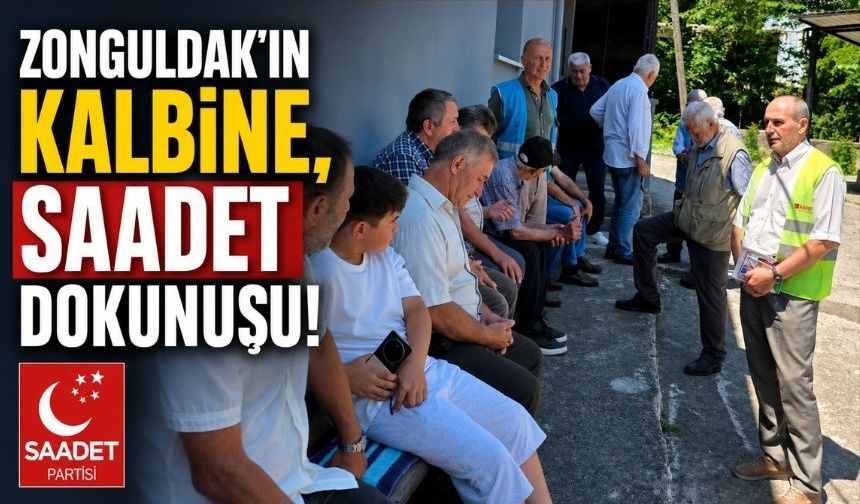 Saadet Partisi Merkez İlçe Teşkilatı saha çalışmalarına devam ediyor