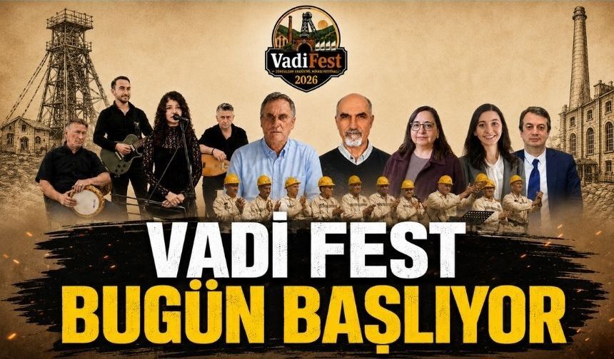 Zonguldak'ta düzenlenecek olan 'Vadifest' bugün başlıyor.