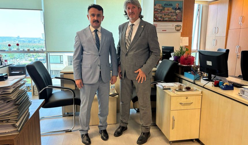 Akbıyık'tan Ankara Bölge İdaresi Başkanlığı'na ziyaret