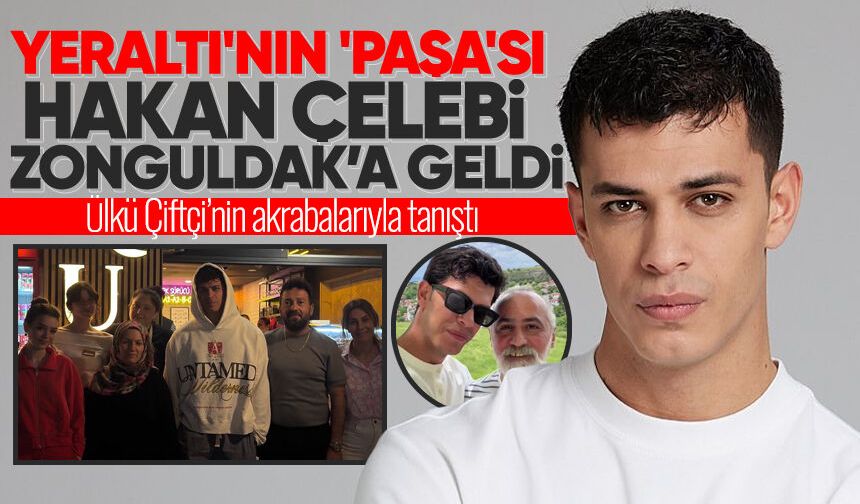 Yeraltı'nın 'Paşa'sı Hakan Çelebi Zonguldak'a geldi