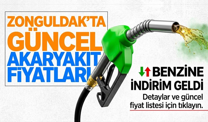 ZONGULDAK AKARYAKIT FİYATLARI | Benzine indirim geldi...