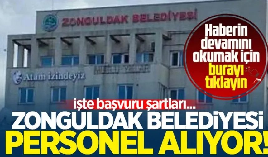 Zonguldak Belediyesi 6 cankurtaran alacak: İşte başvuru şartları