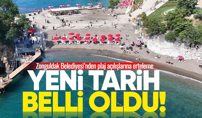 Zonguldak Belediyesi’nden plaj açılışlarına erteleme! Yeni tarih belli oldu