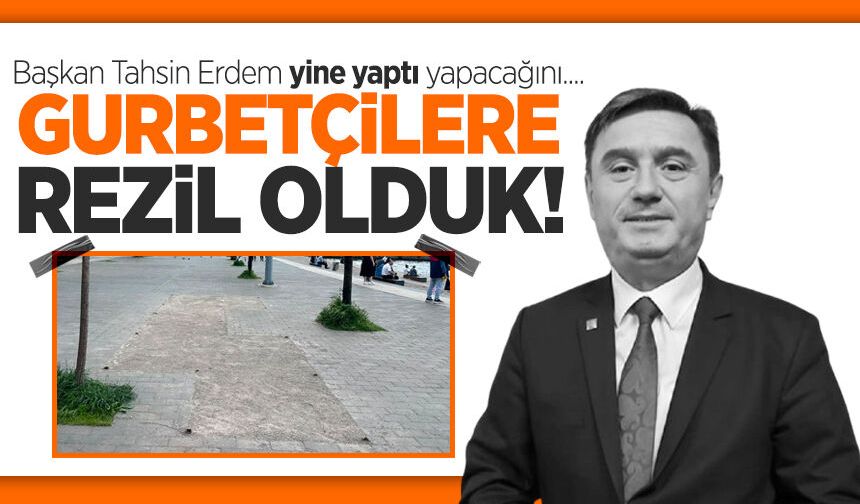 Sahil bandında banklar kaldırıldı: Gurbetçiler oturup dinlenemedi