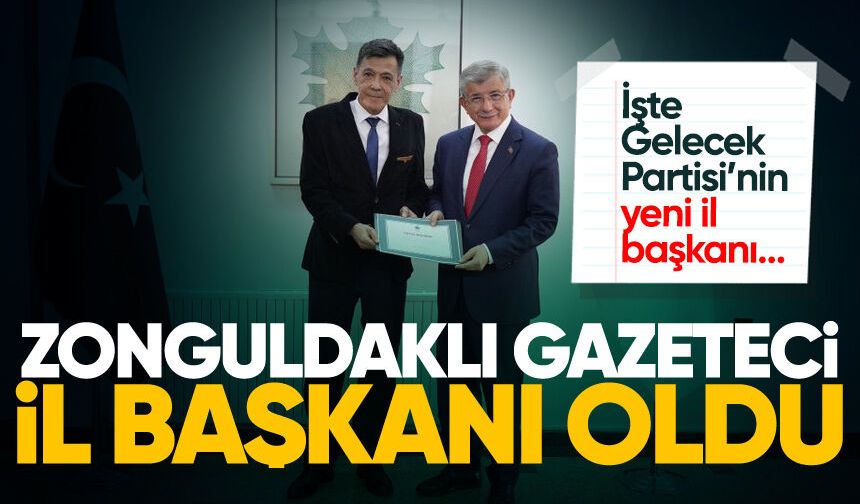 Zonguldaklı Gazeteci İl Başkanı oldu