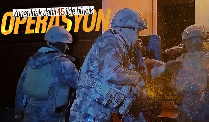 Zonguldak'ta büyük uyuşturucu operasyonu