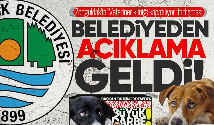 Zonguldak'ta "Veteriner kliniği kapatılıyor" tartışması: Belediyeden açıklama geldi!