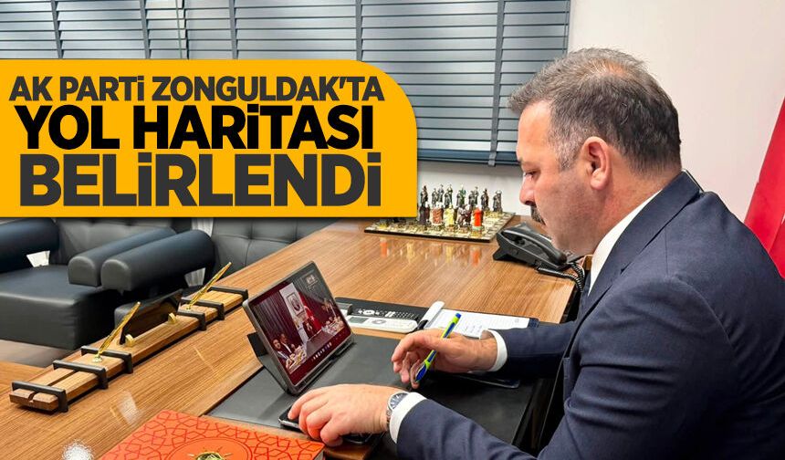 AK Parti Zonguldak'ta yol haritası belirlendi