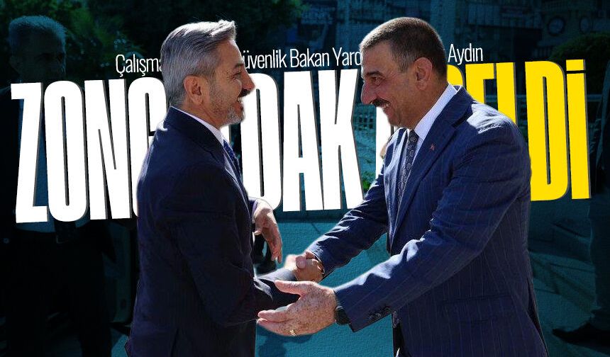 Bakan Yardımcısı Ahmet Aydın Zonguldak'a geldi