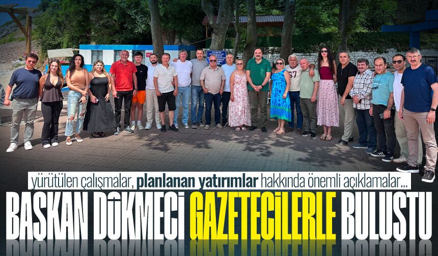 Başkan Altuğ Dökmeci gazeteciler ile bir araya geldi