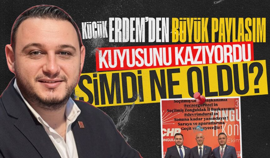 Bu kadarı da pes: Küçük Erdem yöneticiliği kaybedince 'başkanım' dedi...