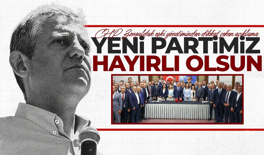 CHP Zonguldak örgütünden yeni parti açıklaması: "Ateşten bir gömlek giyiyoruz"