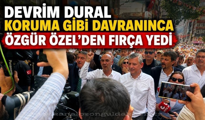 Devrim Dural'ın hareketleri Özgür Özel'i rahatsız etti