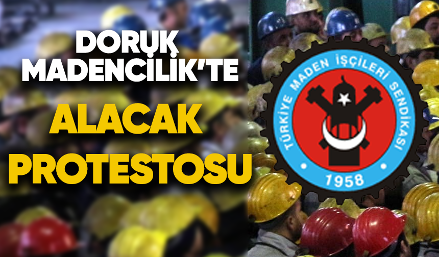 Doruk Madencilik'te alacak protestosu